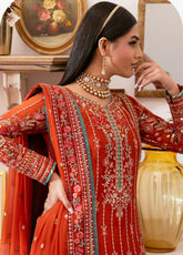 Reverie By Gulaal Embroidered Chiffon 3 Piece Unstitched Suit GL25R D-10 ZARNA